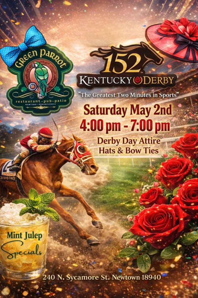 2026 Green Parrot Kentucky Derby Special 2026 Green Parrot Kentucky Derby Special